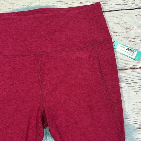 NWT Beyond Yoga Spacedye Out Of Pocket High Waisted Capri Leggings Dragonfruit - Picture 7 of 9